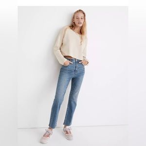 Madewell Petite Slim Demi-Boot Jeans in Enright Wash